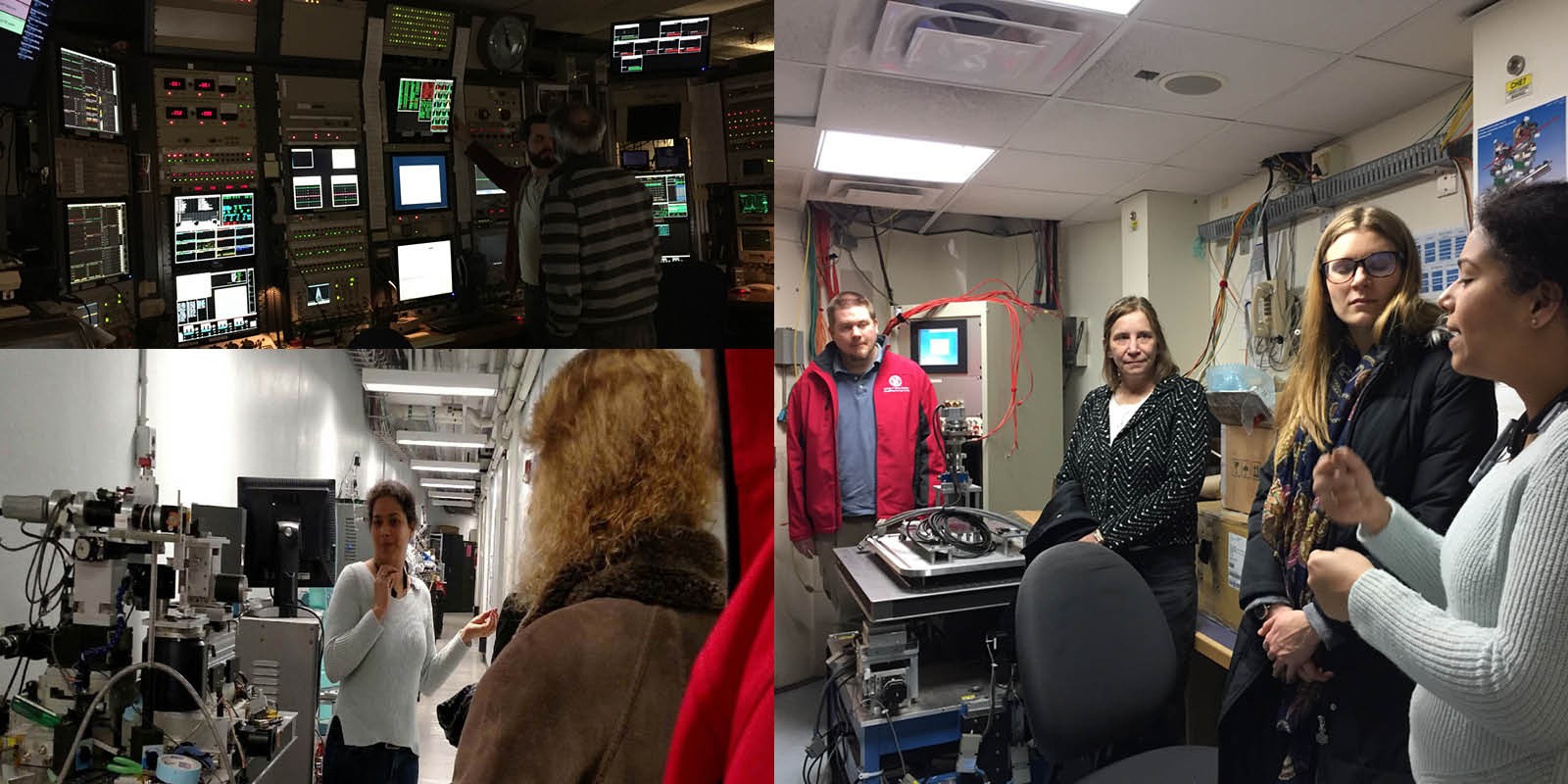 Staff at Wilson Synchrotron Laboratory photo collage 
