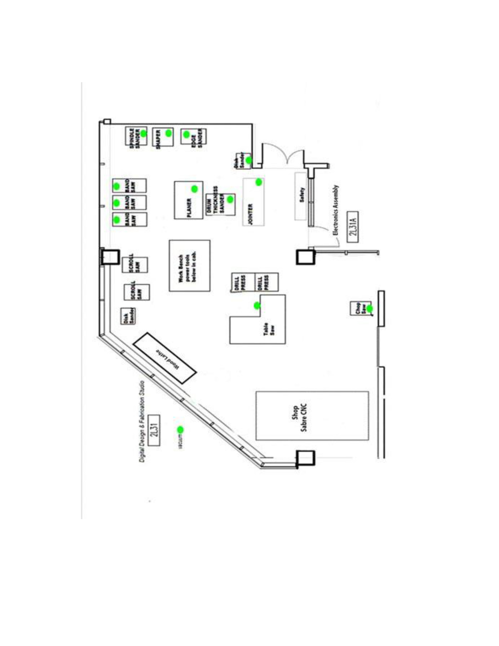 D2FS Shop floor Layout