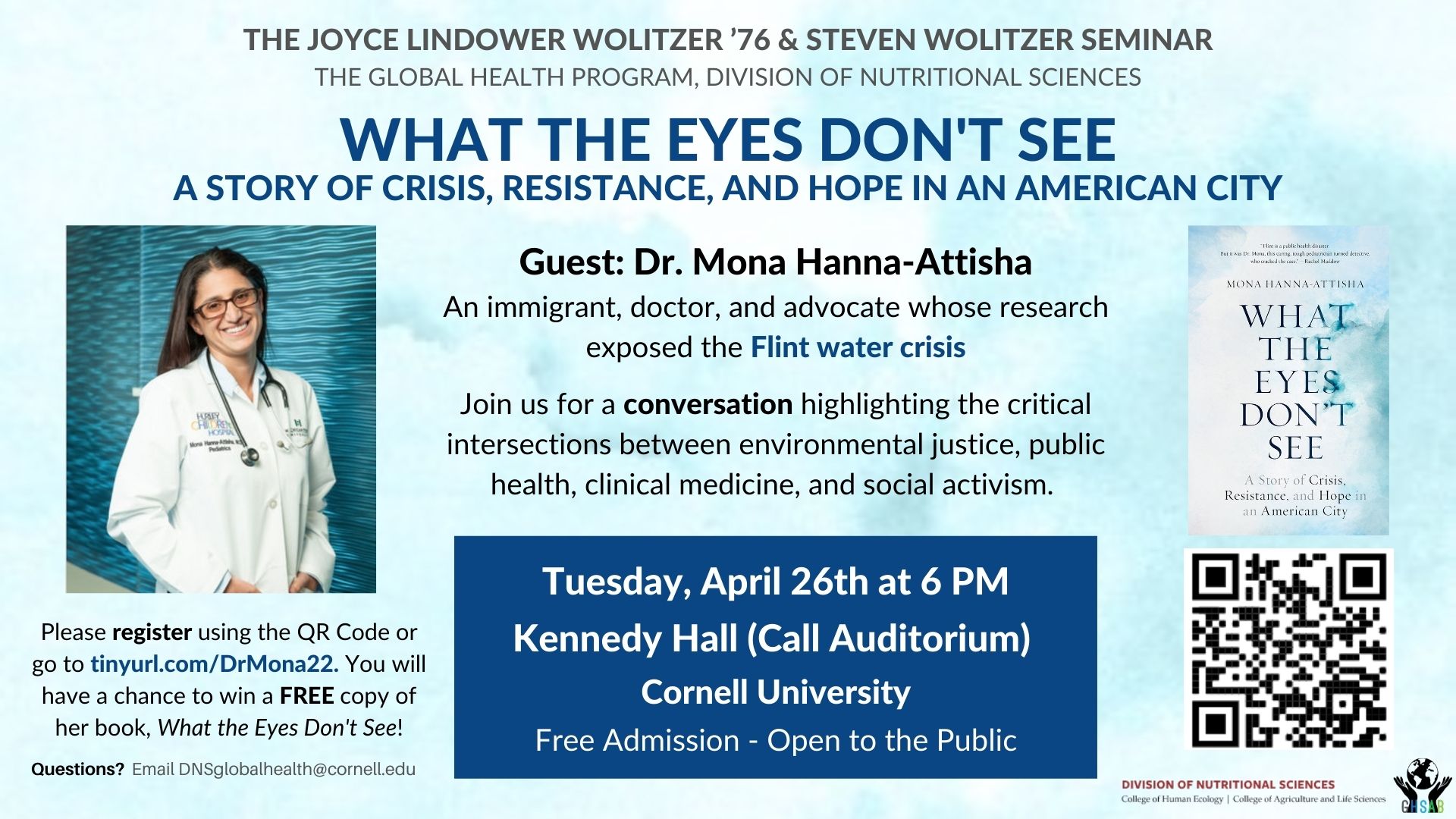 The Joyce Lindower Wolitzer ’76 & Steven Wolitzer Nutrition Seminar