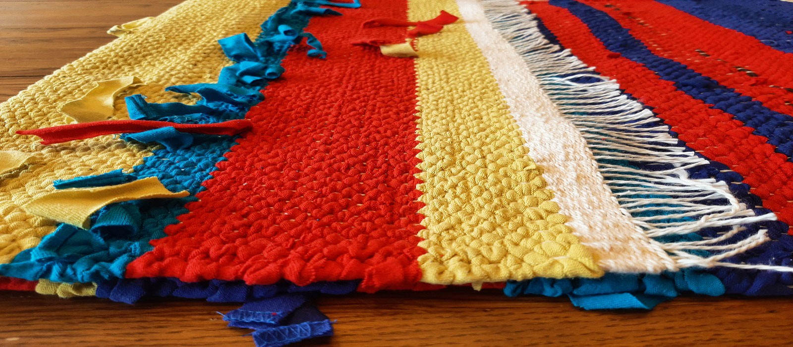 up-close weaving texture 