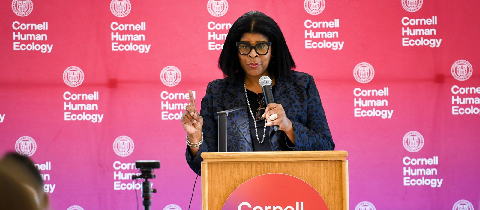 Ruth C. Browne speaks at Cornell Human Ecology