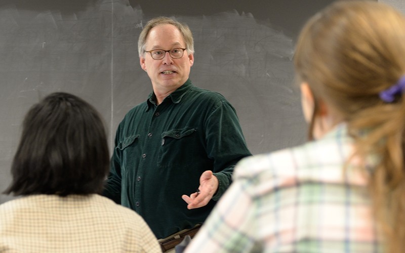 Daniel Lichter teaching class