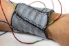 KnitDermis device encases microsprings in a series of knitted channels that move in different ways depending on the knitting pattern